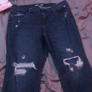 Power slim  straight jeans